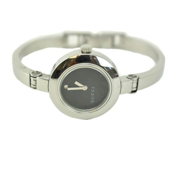 Gucci Accessories - GUCCI Flora: Stainless Steel Logo Diamond Watch or